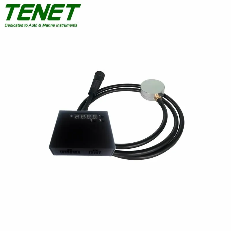 Low cost ultrasonic fuel level sensor for vehicle fuel monitoring