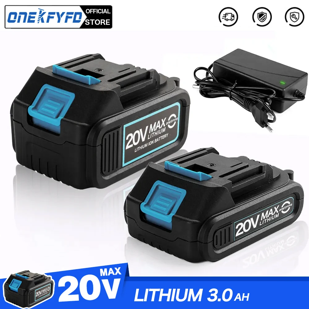 

With Charger BL1860 Rechargeable Batteries18V Lithium Ion Power Tool for Makita 18v Battery BL1840 BL1850 BL1830 BL1860B LXT400