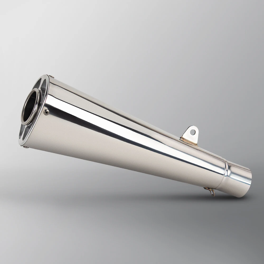 

Универсальный 51 мм мотоциклетный выхлопной глушитель из нержавеющей стали с ЧПУ для NK450 450sr Ninja250 GSXS8 mt07 NSS750 R1 GSX1300R pcx