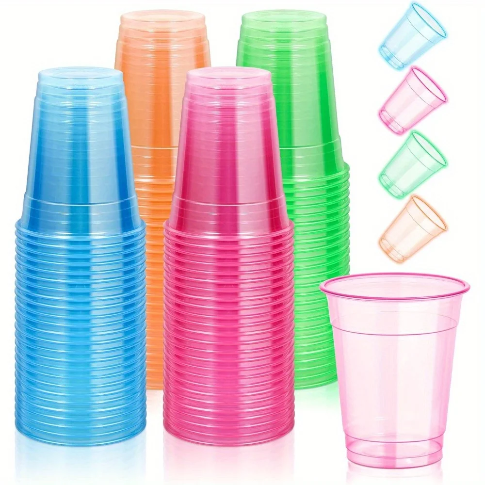 120Pcs 12OZ Plastic… - image