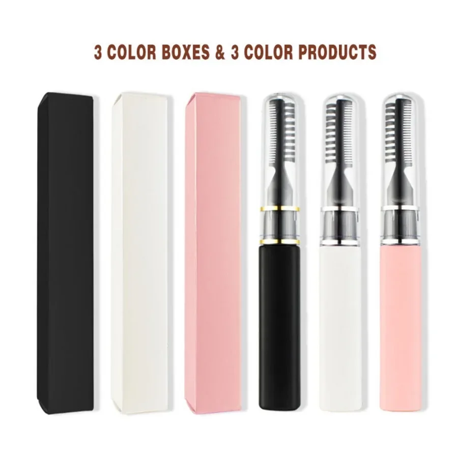 Tubo personalizado de 3 colores, Gel para cejas resistente al agua, secado rápido, larga duración, fácil de aplicar, crema para cejas transparente blanca, herramientas cosméticas de maquillaje