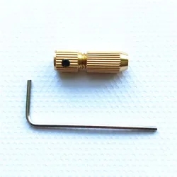 17種類の銅製ミニ電気ドリル,0.7-3.17mm,ビットチャック,アダプター,DIYツール部品,直送