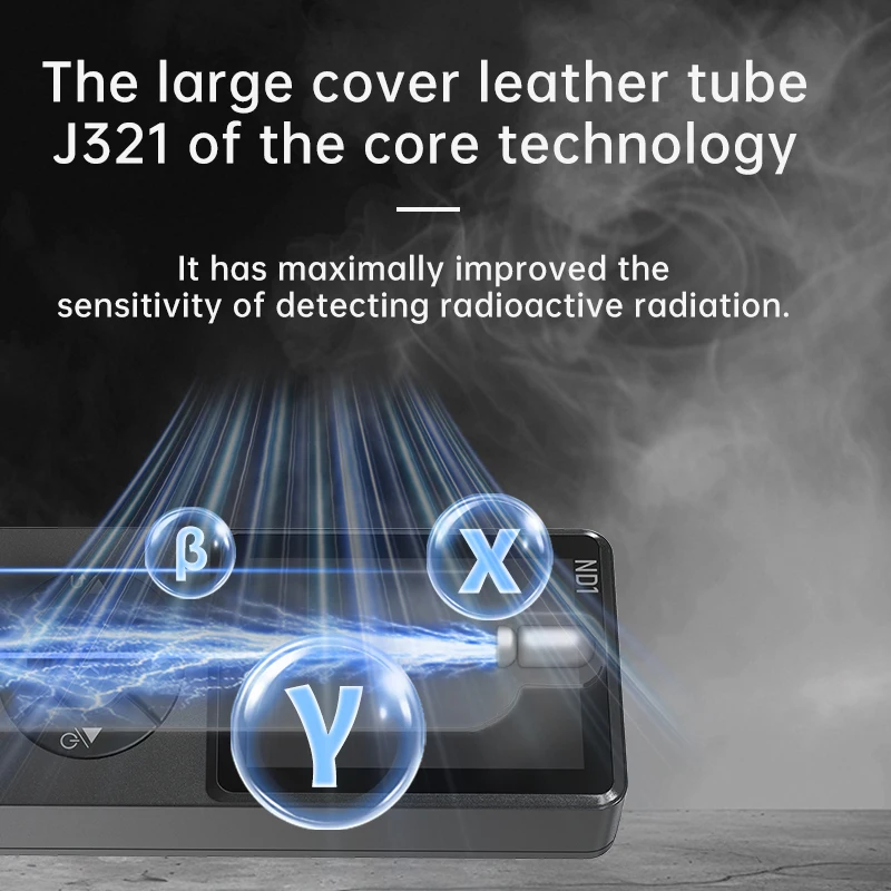 ALIENTEK ND1 Geiger عداد كاشف الإشعاع النووي مقياس الجرعات الشخصية اختبار النشاط الإشعاعي الأشعة السينية γ-ray β-ray قابلة للشحن #3