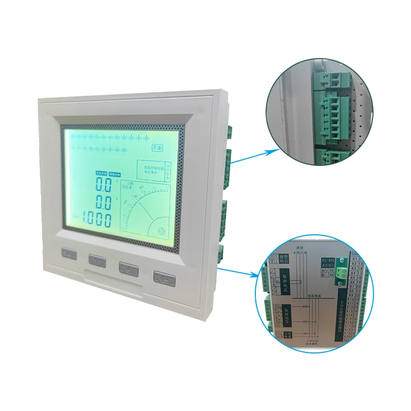 Power Factor Relay 380v Automatic Compensation Controller 21st Degree