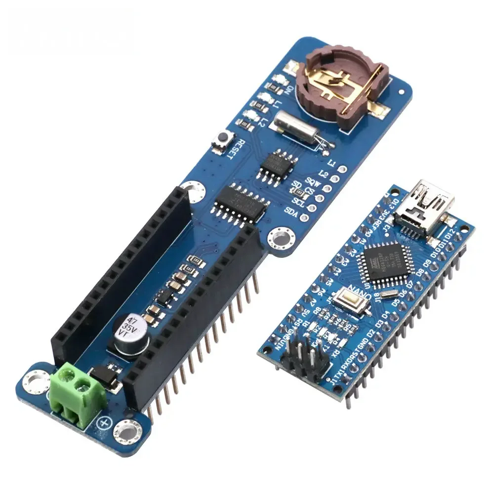 Nano V3.0 Data Logging Shield для Arduino/MICRO Data Logger Recorder Nano Module 3,3 В с интерфейсом SD-карты RTC Часы реального времени