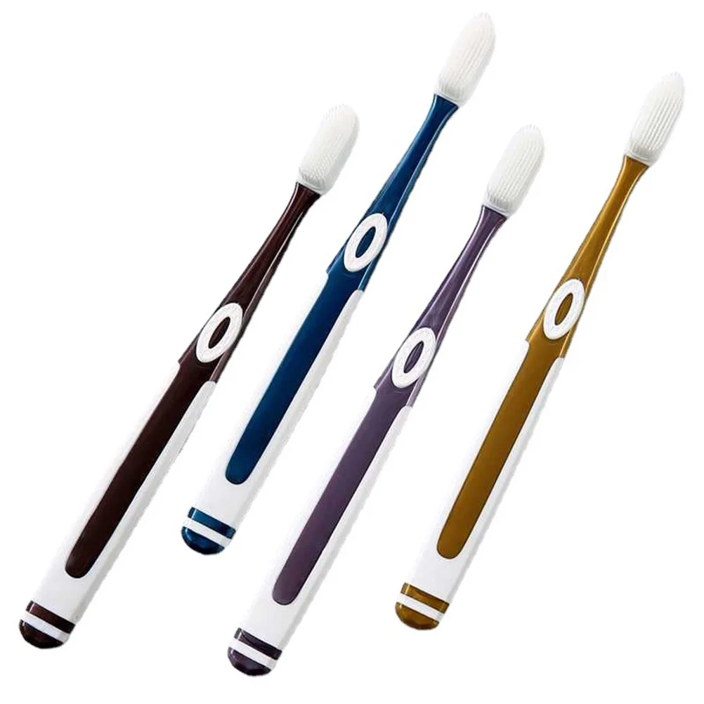 

Silicone Adult Tooth Brushes Portable Nano Toothbrushes (Assorted Color)