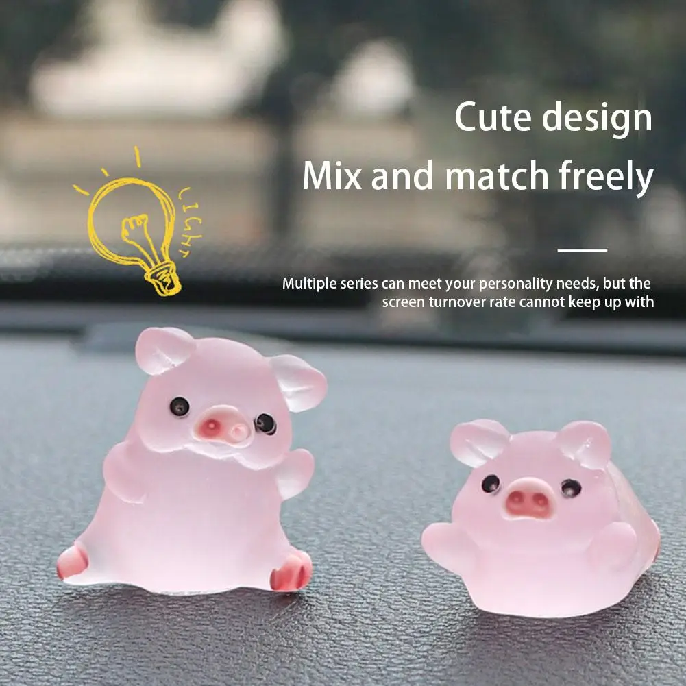 Pig Doll Decoration Table Decoration Cartoon Home Personality Decoration Resin Product Decorative Handicraft