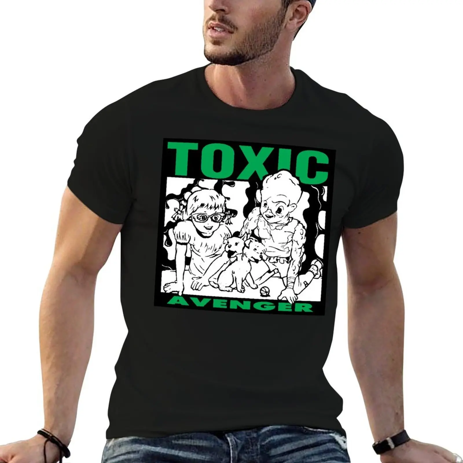 Melvin the Toxic Avenger T-Shirt t shirt for man 100 percent cotton t shirt man luxury men t shirt cotton 100% T-shirt