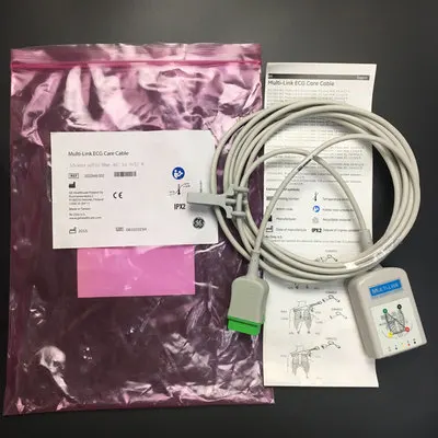 สำหรับ GE MUlti-Link ECG Care สาย3/5-ตะกั่ว/ESU IEC 3.6M/12ฟุต2022948-002