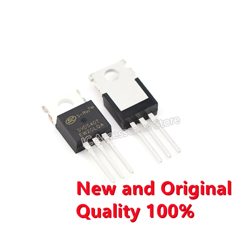 10PCS  SVD540T TO-220-3L 100V 33A MOSFET Brand new original