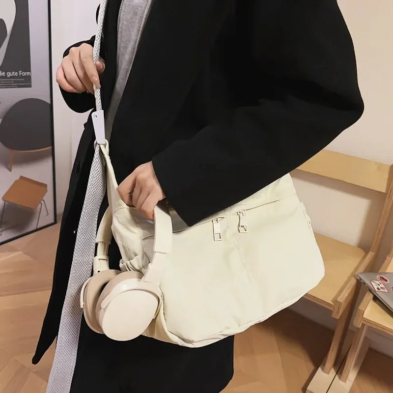 

Waterproof Sunproof Lightweight Multi-Pocket Large Capacity Casual Crossbody Bag for Women, Fashion Versatile Shoulder Purse