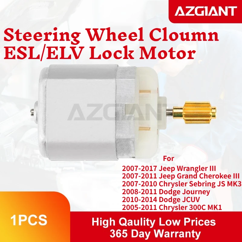 

11T для Jeep Wrangler Grand Cherokee III Dodge Journey JCUV Chrysler 300C Sebring JS MK1 MK3 Мотор замка рулевого колеса