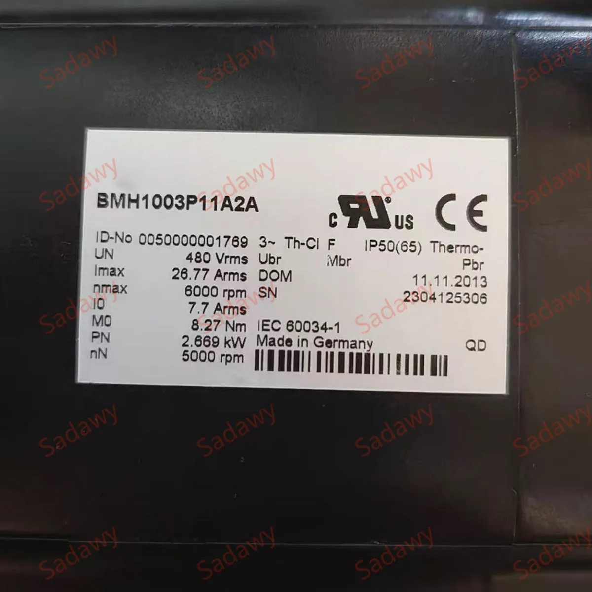 Sch-neider Used amd Brand new original BMH1003P11A2A Servo Motor