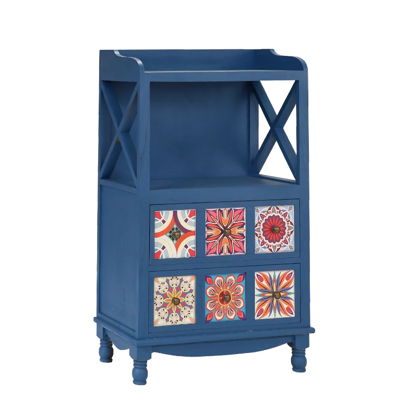 

Bathroom side cabinet, toilet storage, solid wood floor-to-ceiling storage, modern simple storage toilet