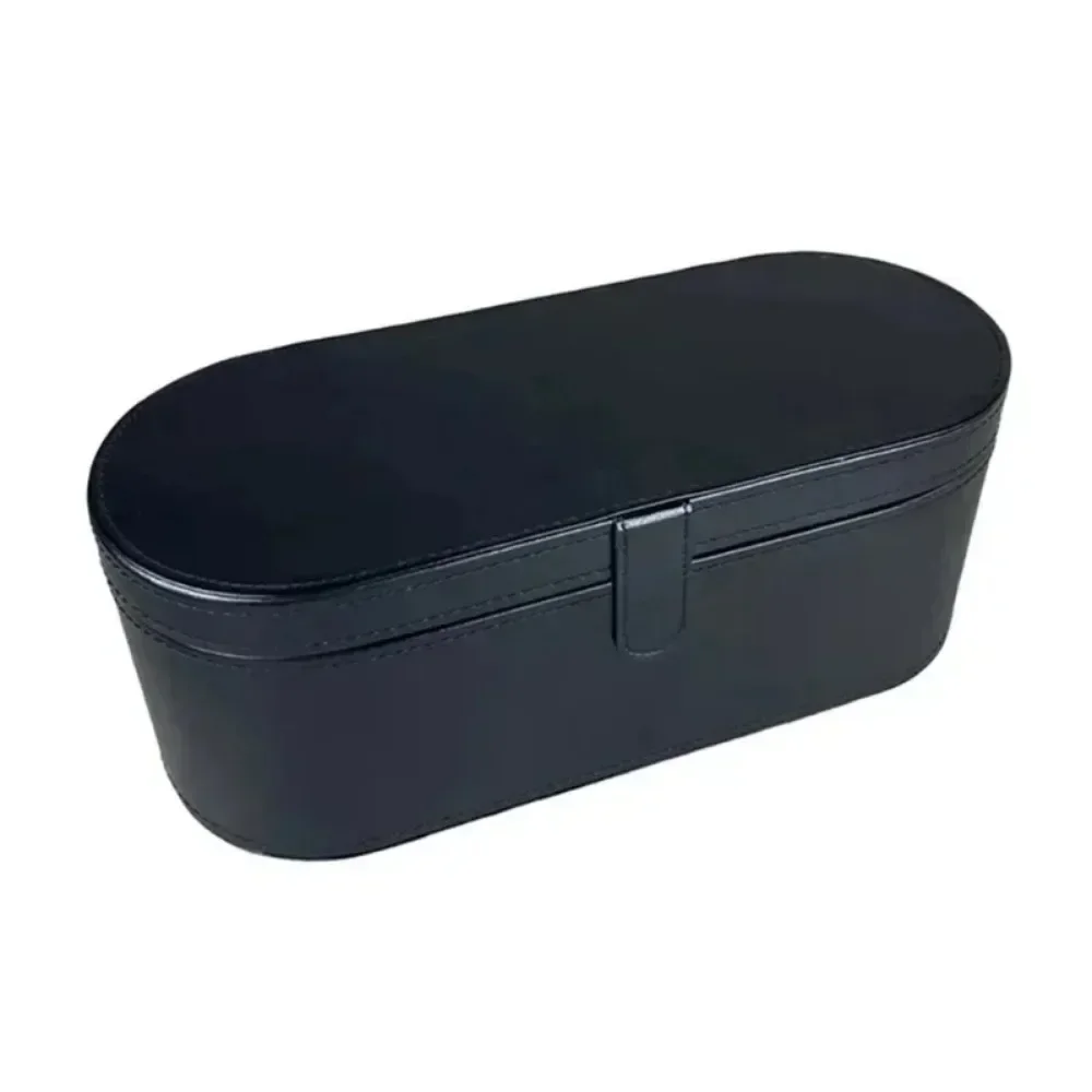 Leather Storage Box for Curling Stick Carry Case Shockproof Box Curling Iron Storage Bags for Dyson Airwrap Travel Storage Pouch