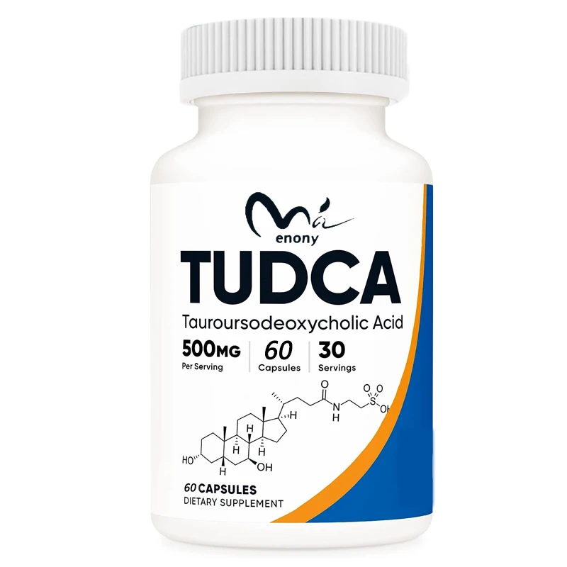 TUDCA500mg, 60 vegetarian capsules (taurine deoxycholic acid), high-quality, gluten free, high absorption