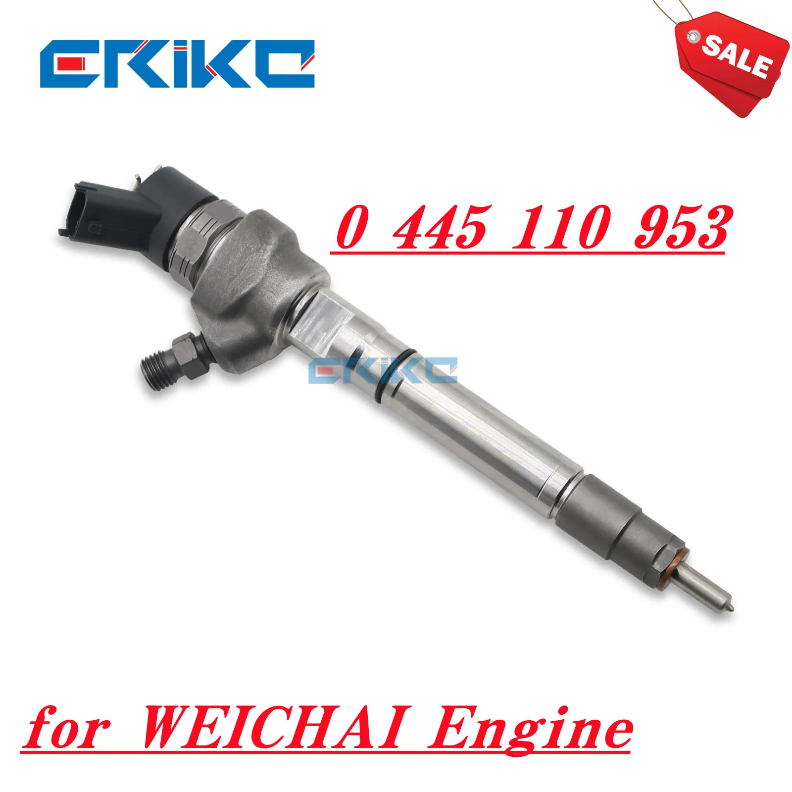 

0445110953 Diesel Injection Set 0 445 110 953 Common Rail Injector 0445 110 953 for Bosch WEICHAI Engine ERIKC