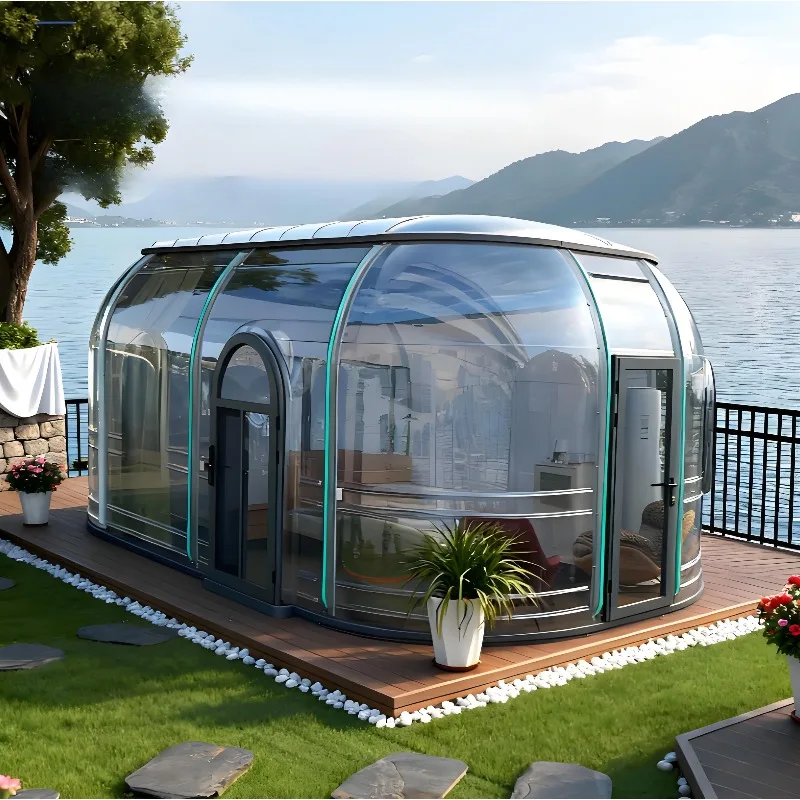 Heavy Duty Transparent Inflatable Bubble House Dome Tent for Outdoor Glamping Resort Camping Backyard Use