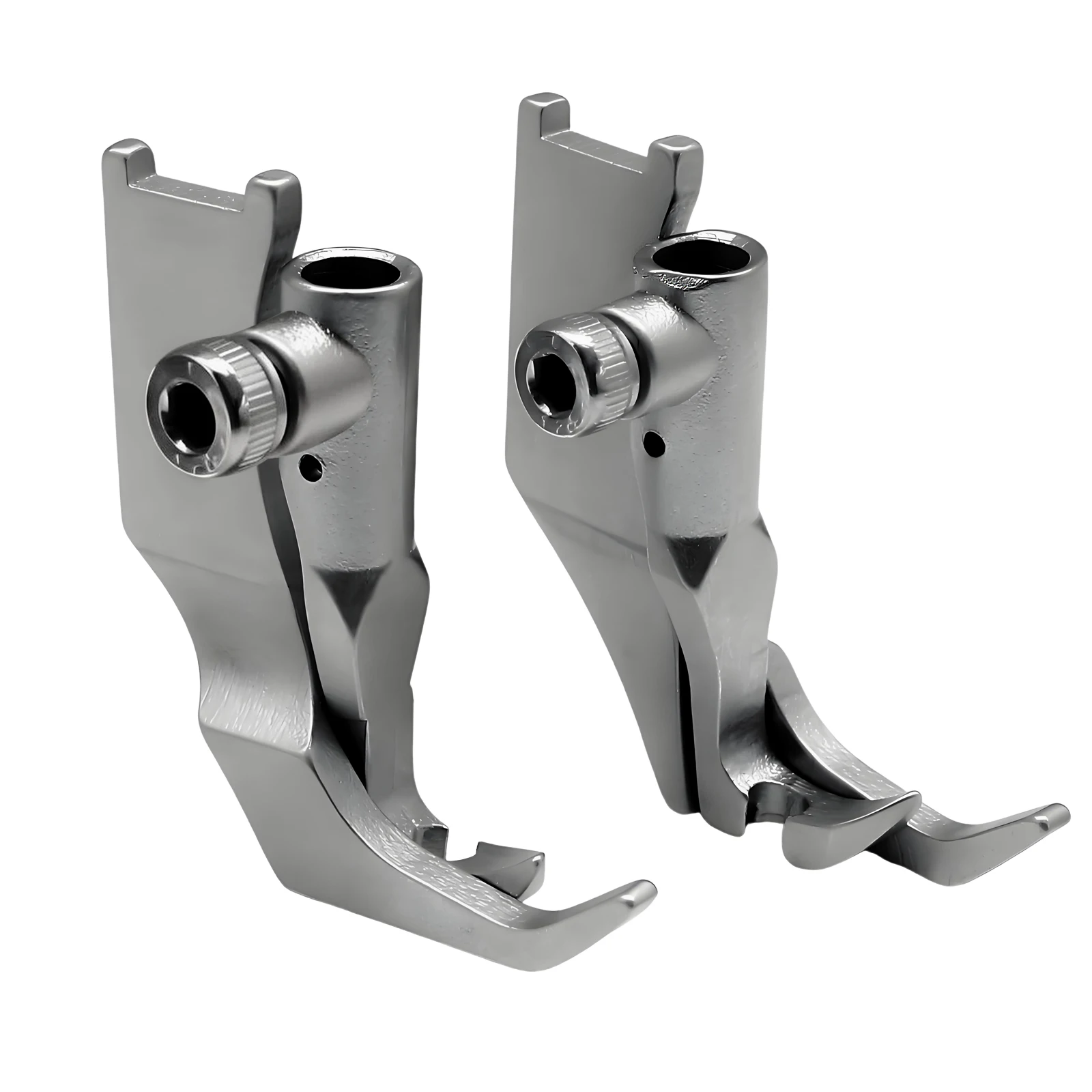 1PCSKP1510LN + KP1510RN اليمين/اليسار سستة المشي القدم لJUKI LU-562 LU-563 LU-1508 LU-1510 LU-1560 نوعي GC2603 GC2605 #1