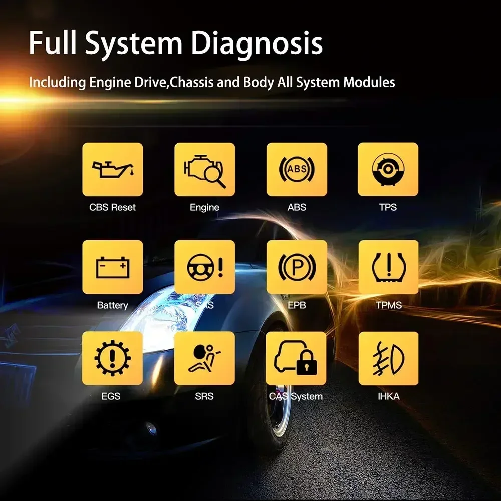 Humzor Nexzdas GND306 Pro Full-system+ Special Functions Programming OBD2 Auto Diagnostic Tool