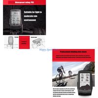 Bicycles Speedometer Cycling LCD Display Rechargeable Wireless Bicycles Computer