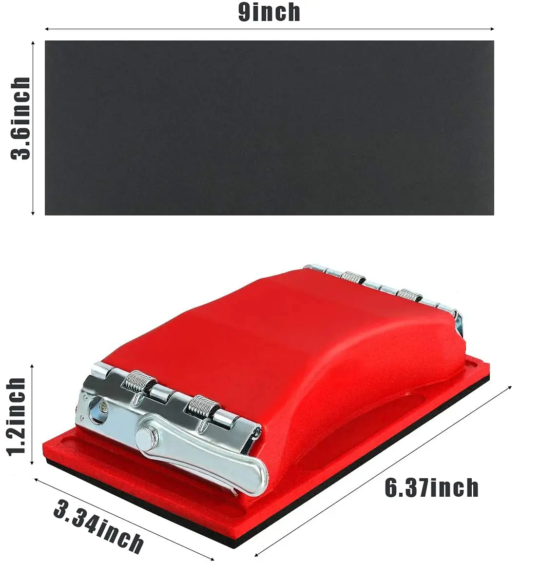 VIBRATITE 45 piezas 9 x 3,6 pulgadas juego de papel de lija seco y húmedo grano fino 120 a 5000 surtido de hojas de lijado para lijado de madera y metal