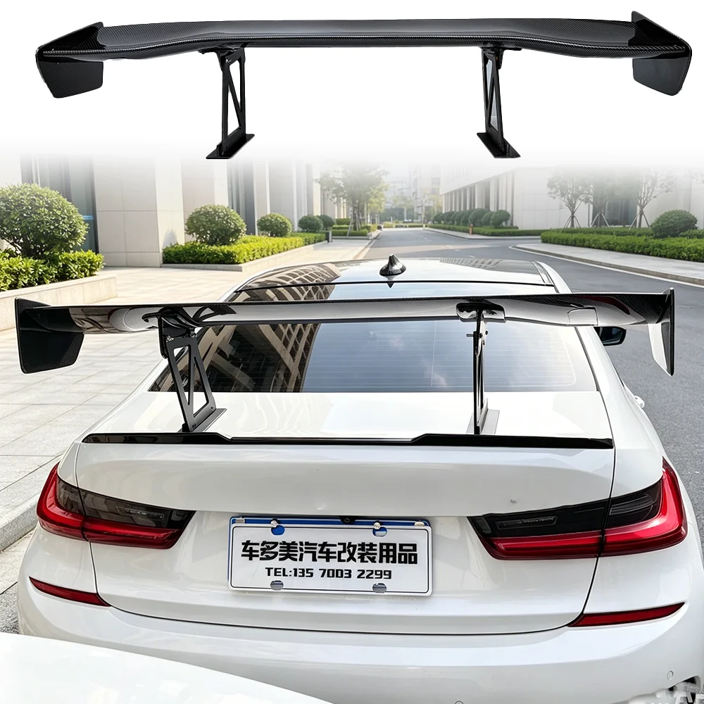 for BMW 3 Series G20 G28 E46 E30 E36 E90 M3 M4 genuine carbon brazed rear lip rear trunk spoiler modification accessories