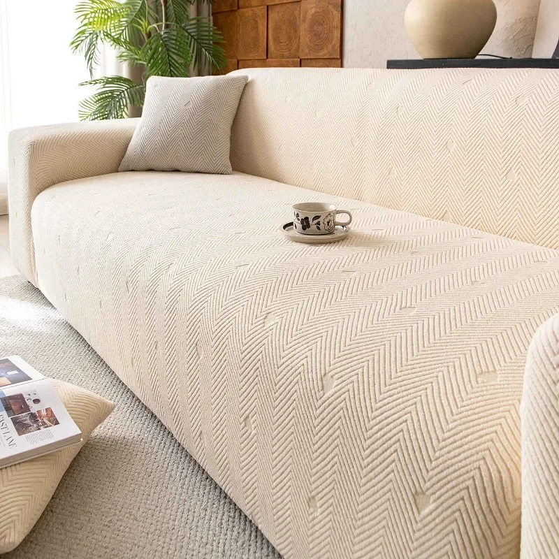 1pc Elastic Sofa Covers for Living Room Sofa Couch Cover Chair Protector 1/2/3/4-seater Geometric Sofa Slipcovers