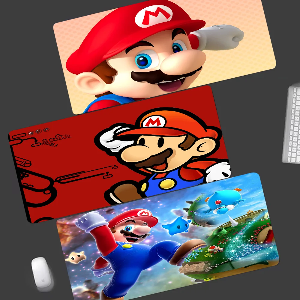 Hot Games Super M-Marioes Large XXL Gaming Laptop Computer Desk Mat Mouse Pad Mouse Mat Notbook Mousepad Gamer