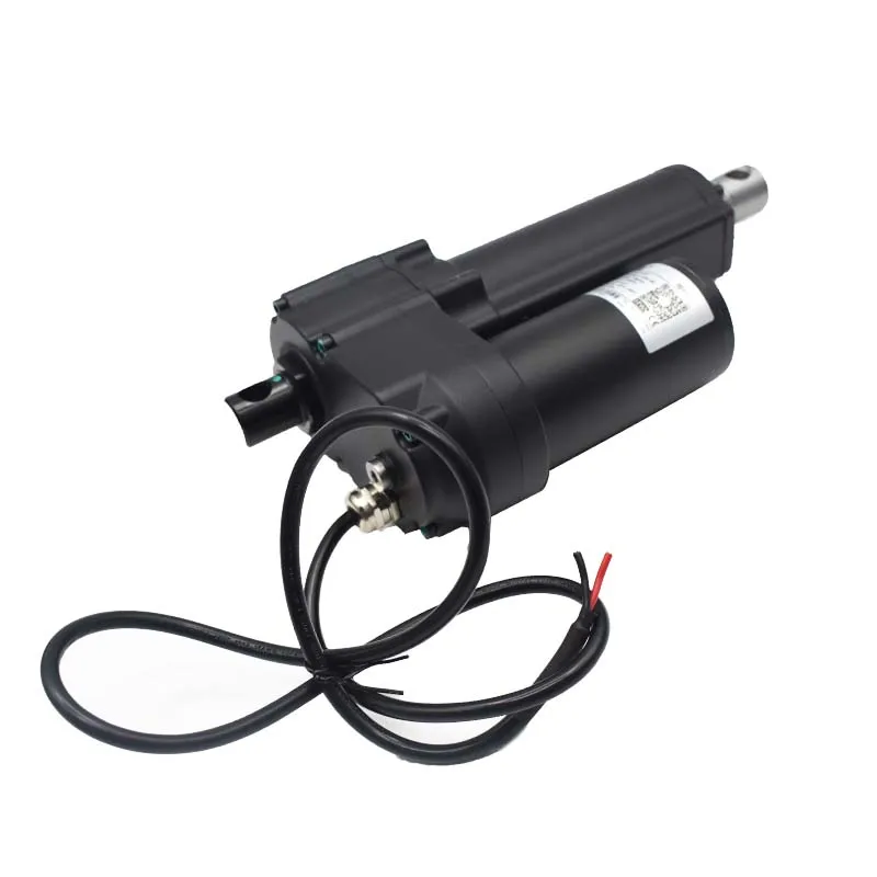 Motor Brush Industri 7000N 700KG 12V 24V IP65 Aktuator Linear Kecil untuk Motor Furnitur Peralatan Industri