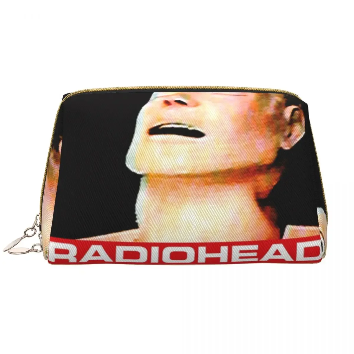 Radioheads British Rock Band Radio Cosmetic Bag Women Cute Big Capacity Makeup Case Beauty Storage Toiletry Bags