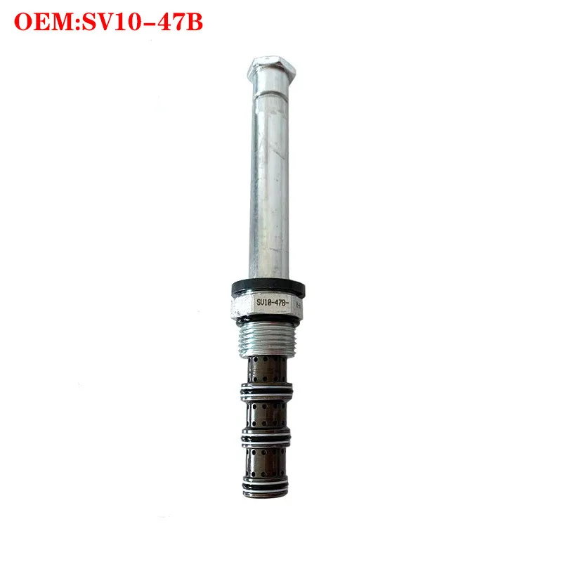 GOOD The SV10-47B threaded cartridge solenoid valve core is suitable for excavator and construction machinery parts