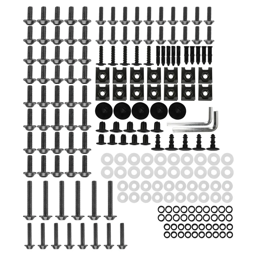 FOR BMW Fairing Bolts Nut Bodywork Fasteners R1200GS R1250GS F700GS F800GS F750GS F850GS F900R F900XR S1000R S1000RR S1000XR