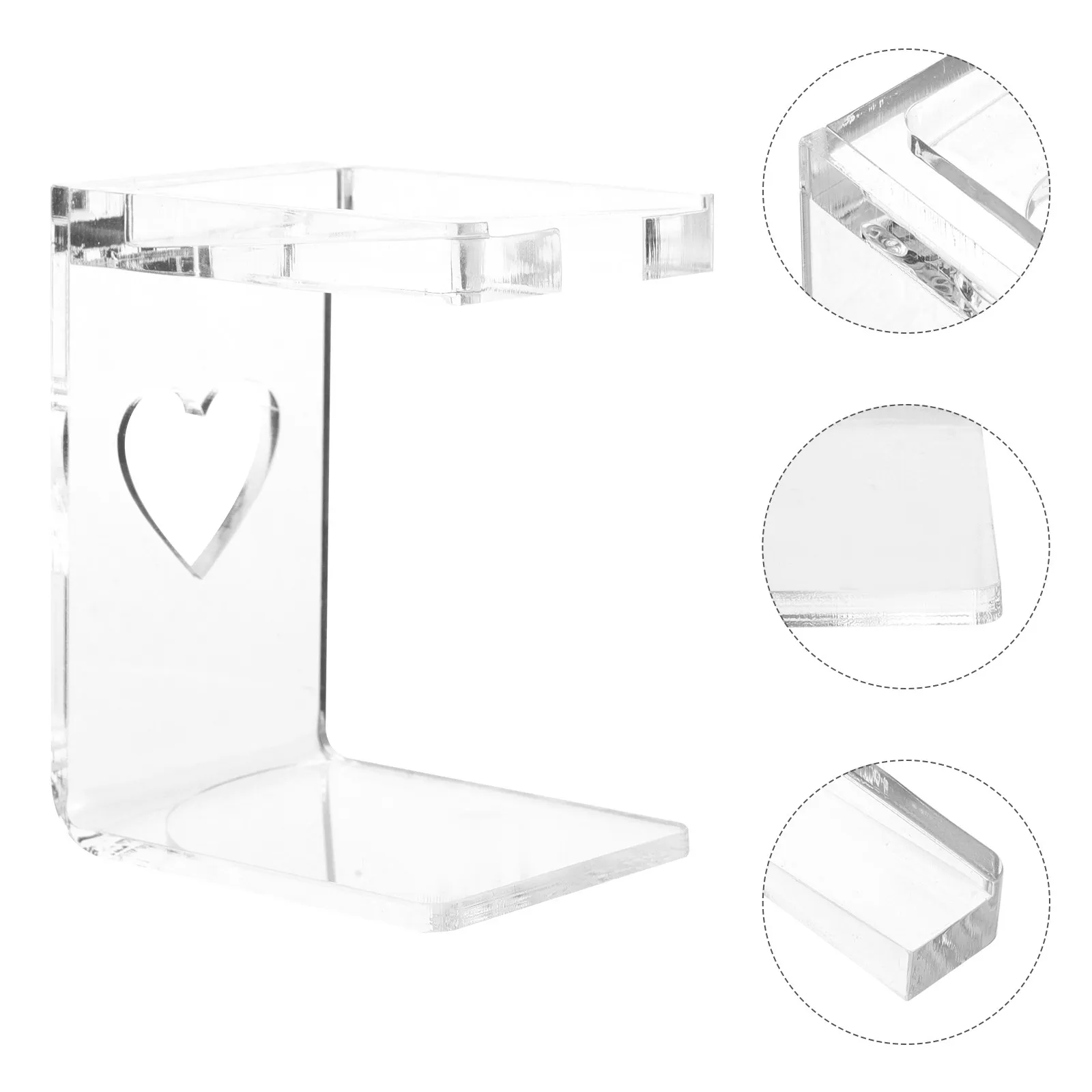 

Acrylic Transparent Nail Polish Bottle Rack Inverted Drip Storage Holder for Salon Manicure Organizer Nail Art Display Stand