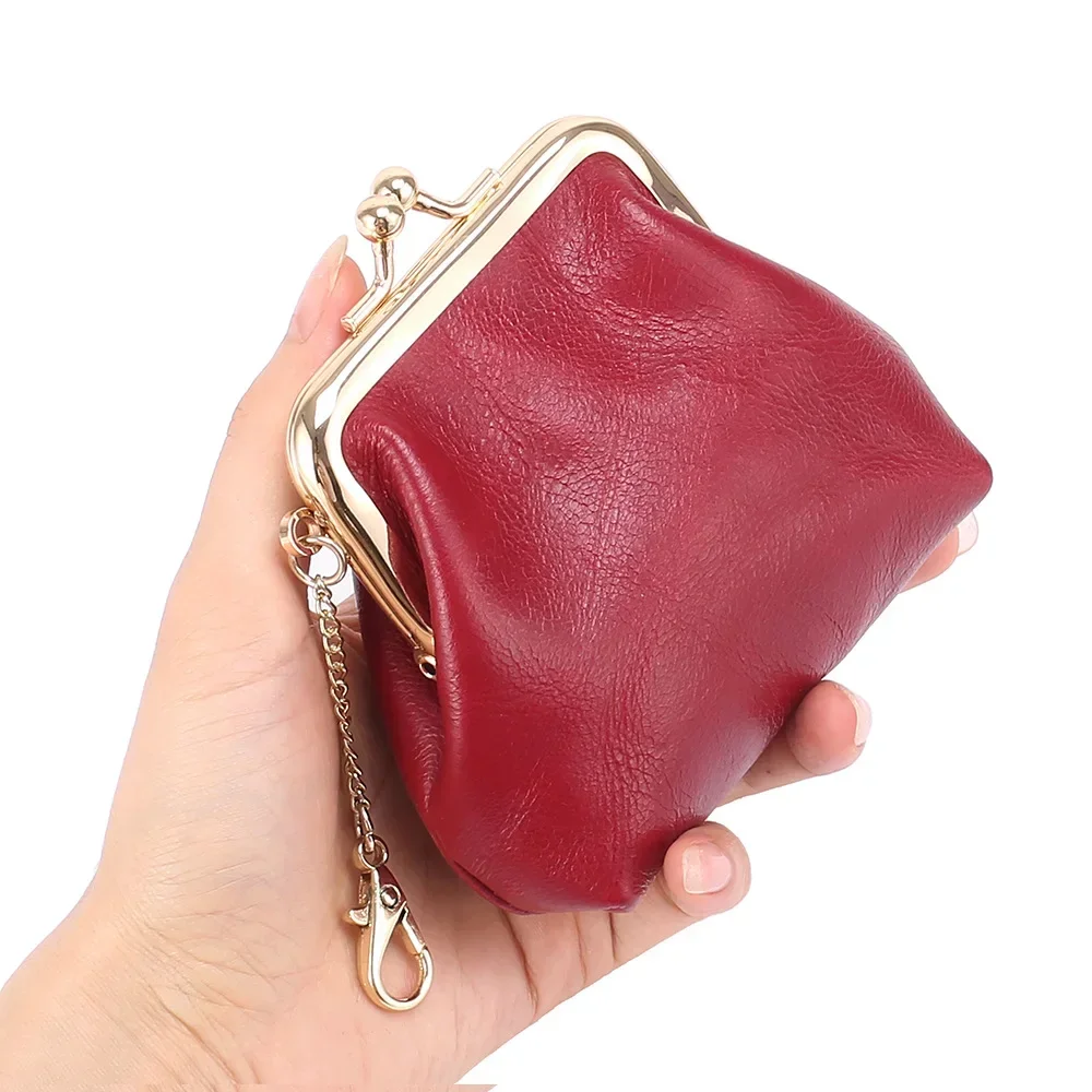 Vintage Zero Wallet Women's Leather Wallet Headset Coin Storage Bag Coin Purse Mini Bag Coin Purse For Women Leather Wholesale