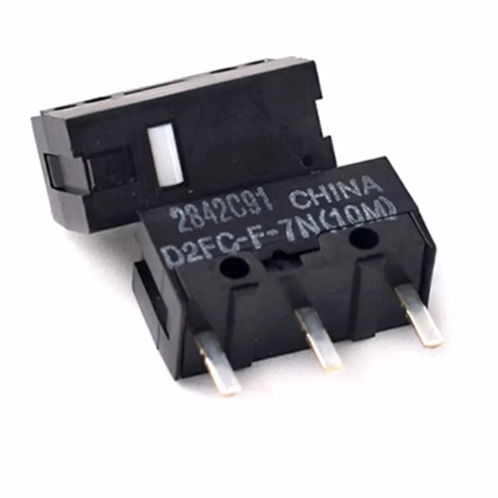 1PCS D2FC For Mouse Button Fretting D2FC-F-7N 10M 20M OF D2FC-F-K 50M  Mouse Micro Switch