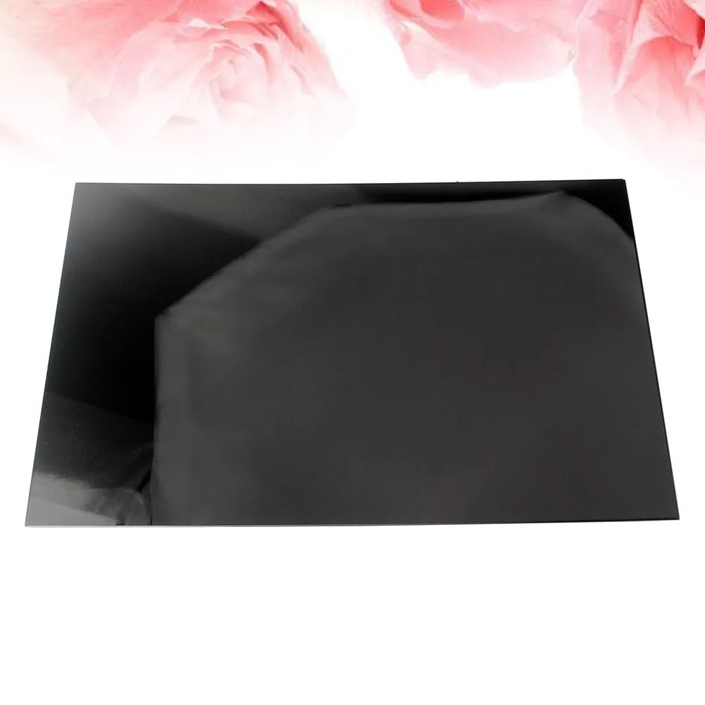 

44x29cm Mirror Finish Acrylic Pickguard Sheet Self Adhesive for Acoustic Guitar Protection Custom DIY Blank Material Plate