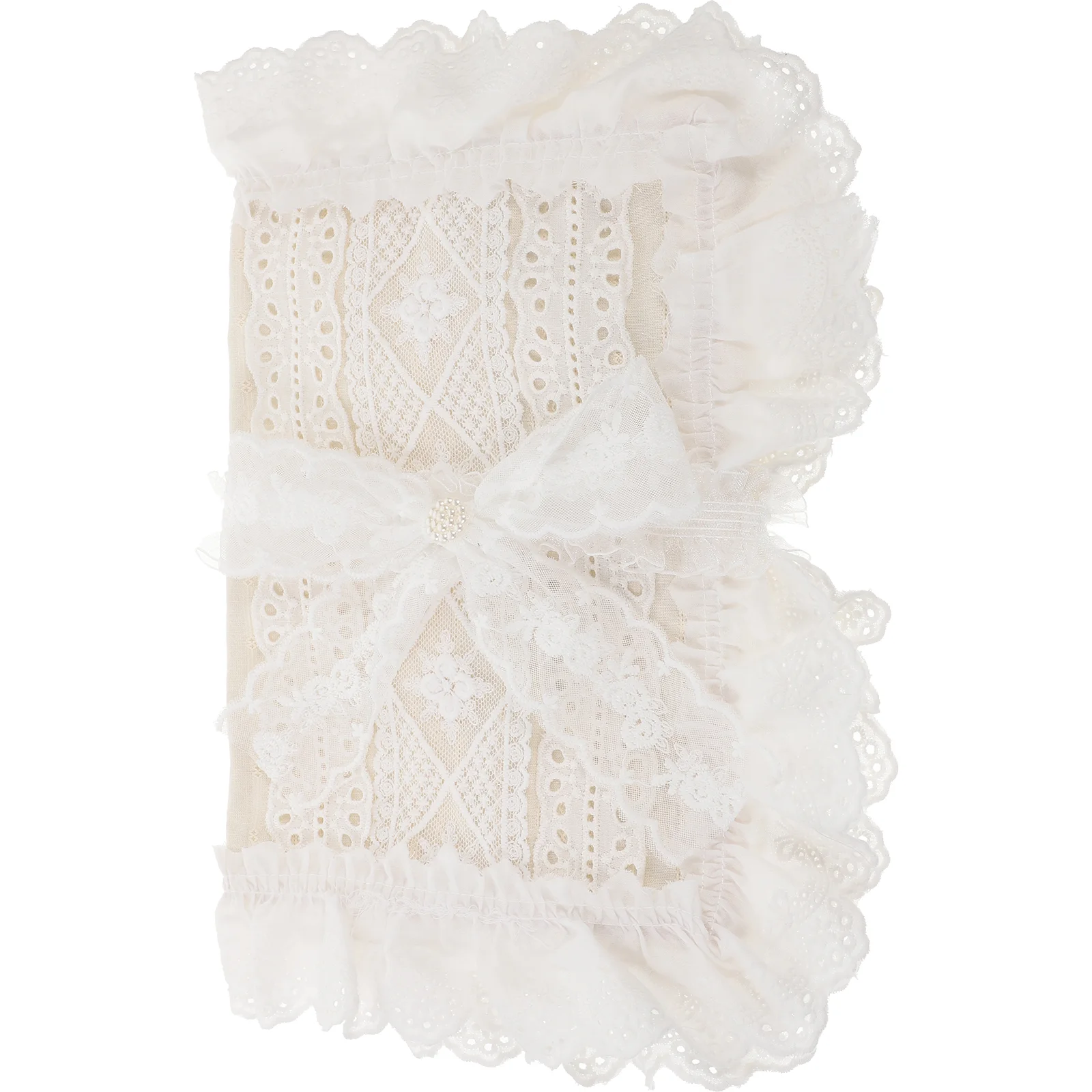 Book Cover Sleeve Protector A5 Book Covers Hardcover Soft Cloth Book Protector Flower Pattern Adjustable Book Sleeve Notebook