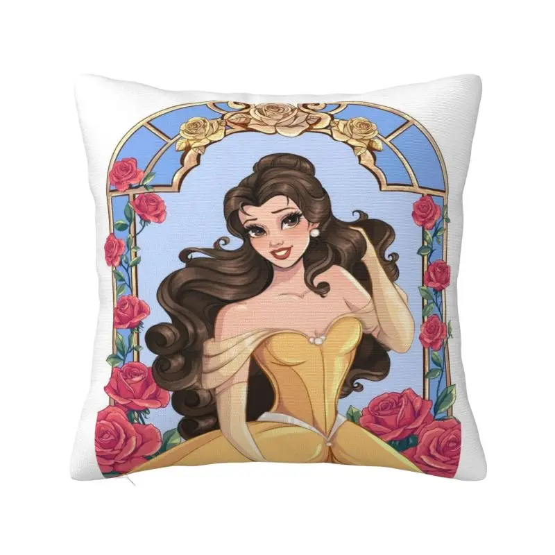 

Пользовательские Красавица и Чудовище Фильм Скандинавская Наволочка Автомобильная Подушка