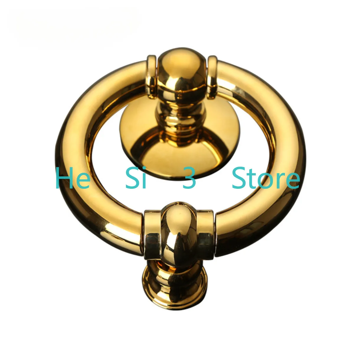 French Door Handle, Knocker, Octagonal Handle, Knocking Ring