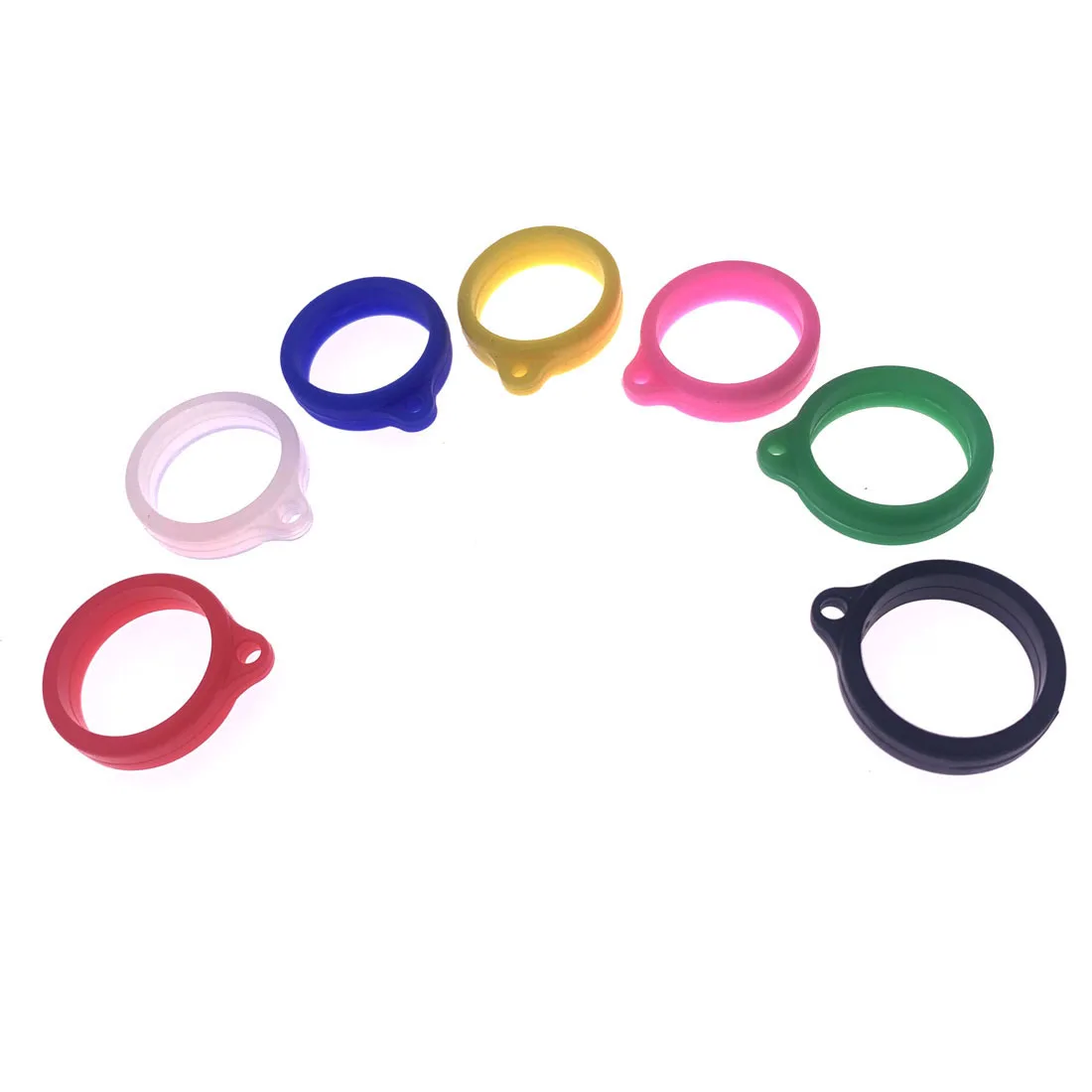 Rubber Ring Rope Pen Lanyard Holder Soft Hoop Anti-Lost Necklace Lanyards Ring Protect Small Household Appliance Accessories