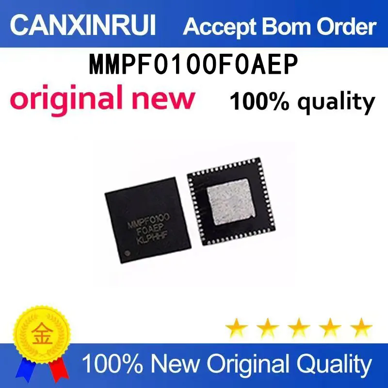 

(5-100 pieces)New MMPF0100F0AEP MMPF0100FOAEP QFN-56 Converter I.MX6 Regulator