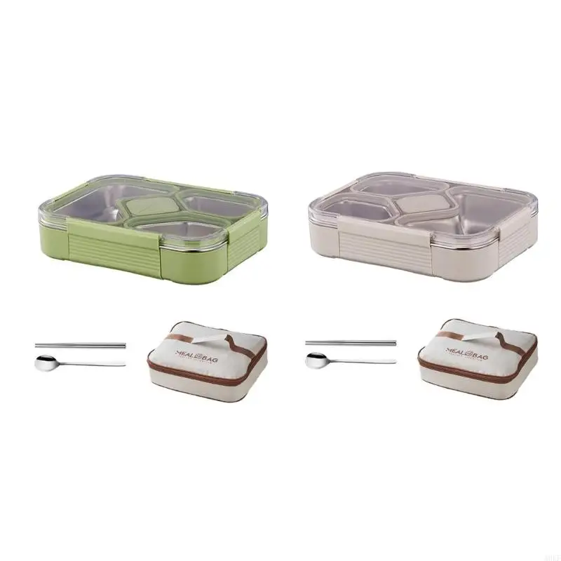 

Insulated 304 Steel Lunch Container Thermal Retention For Hot Cold Meals A0KF