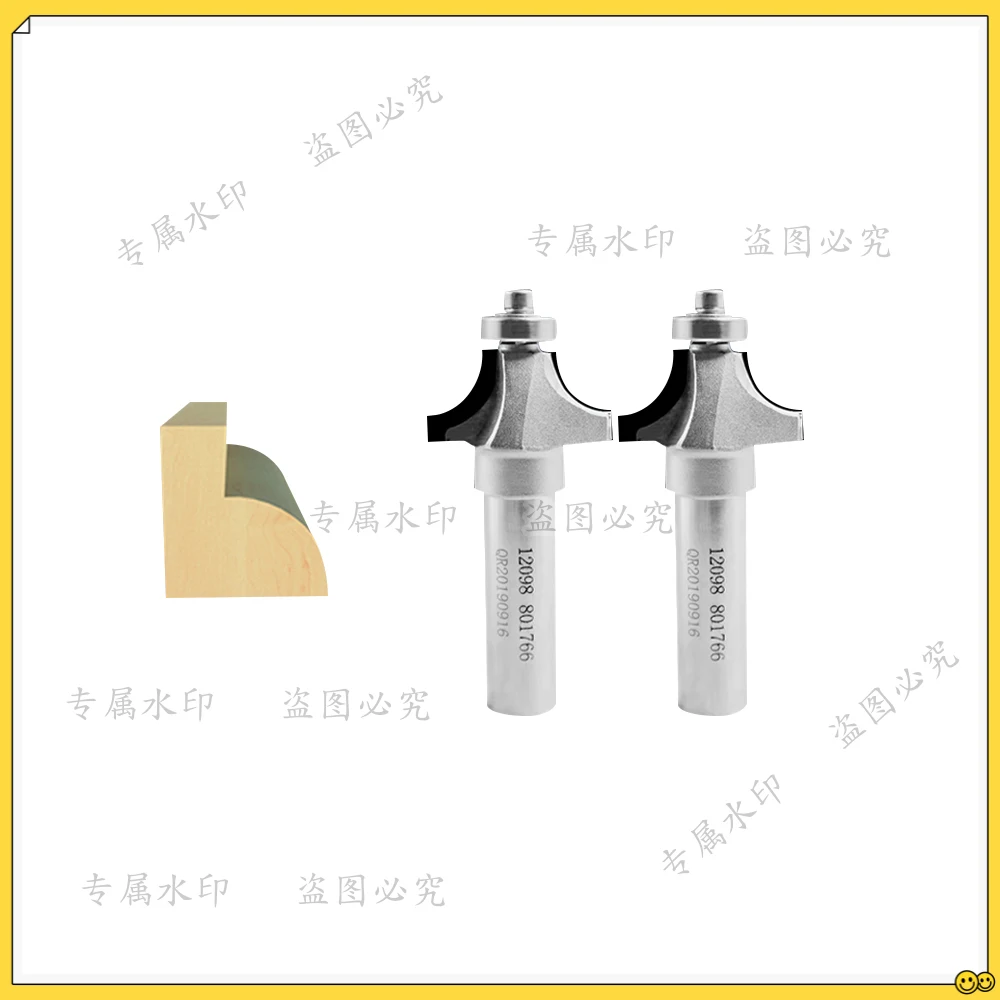 

Diamond wood milling cutter Chamfer Round Router Bits Woodworking tools Trimming Engraving Cleaning PCD end mill Slotter Door Kn