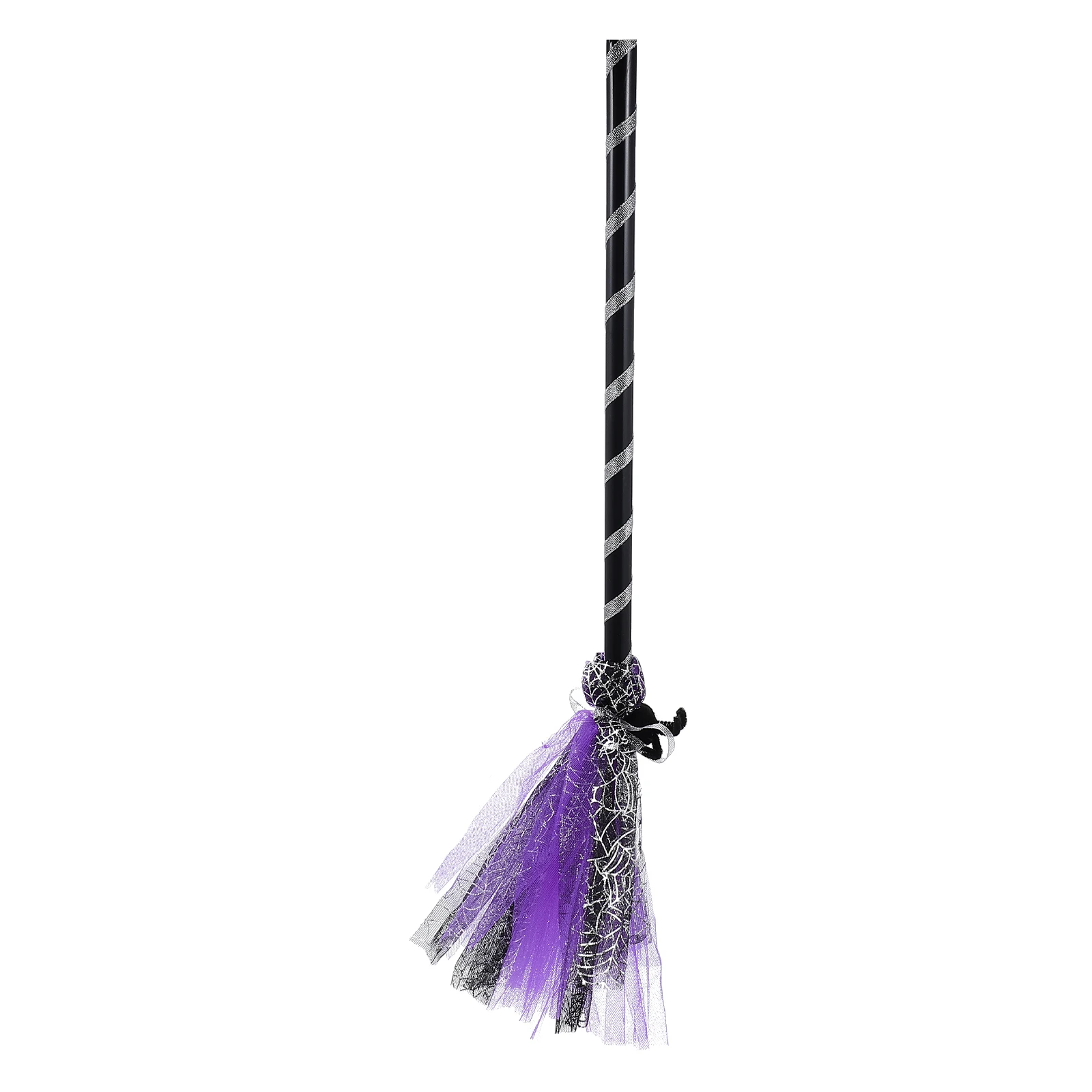 

Halloween Witch Broom Plastic Broom Decoration for Kids Party Haunted House Stage Background Gift Wear Resistance Safe