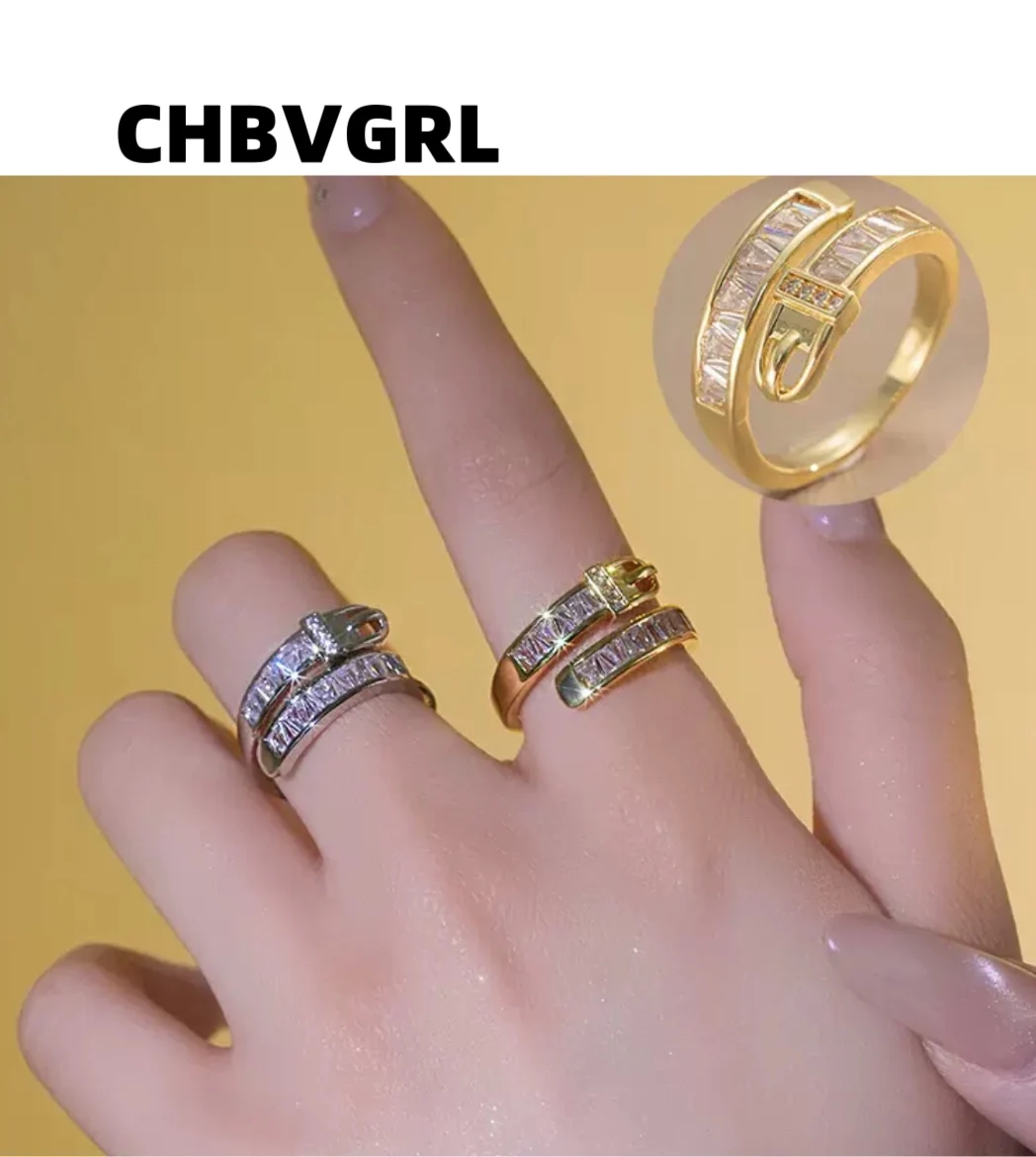 

Bestseller Creative cool and unique ring for women, luxurious and high-end feel, open ring, unique ring