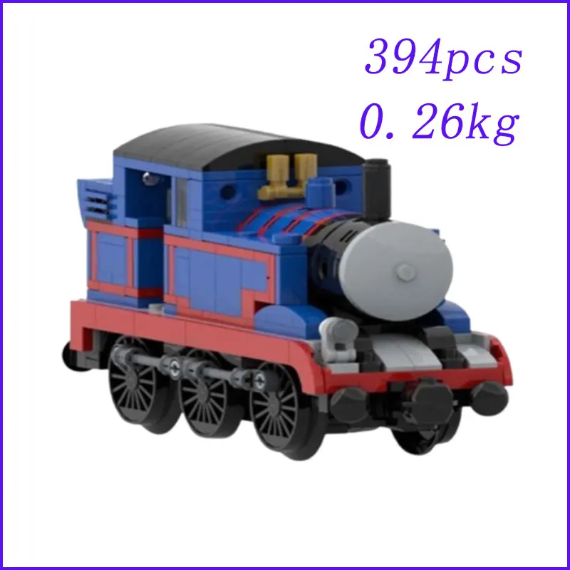 Small Particle Building Blocks MOC-238207 555pcs 233592 Train Building Toy 3D Model Gift Educational Boy DIY Ornament