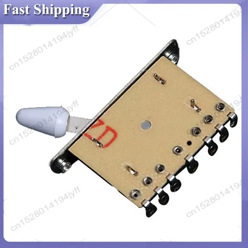 -ABDH 4 Pcs 5 Way Pickup Selector Switch For Fender Tele Strat Replacement