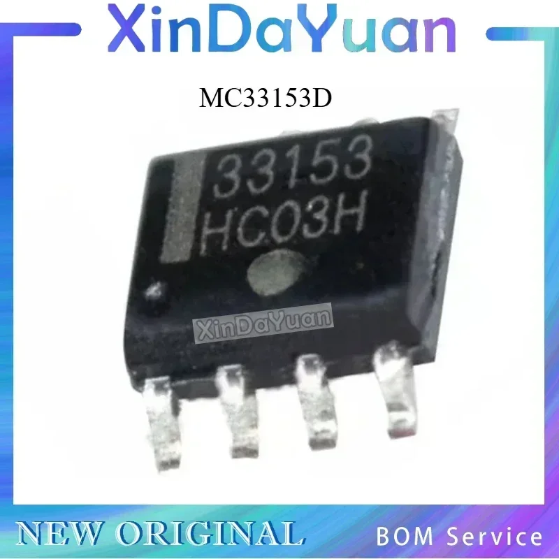 5 pcs  MC33153DR2G MC33153D 33153 MC33153 SOP-8
