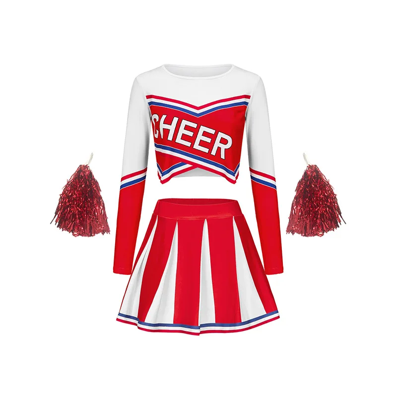 Children's Cheerleading Costumes Children's Clothing Suits Competitive Competition Gymnastics Cheer Performance Dance Costumes